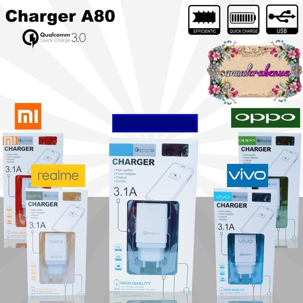 BM048 A80 Cashan Cashan smsng 3Amper QUALCOM micro fast Charging Anti meledak J2 prime j3 j5 j7 SB2112