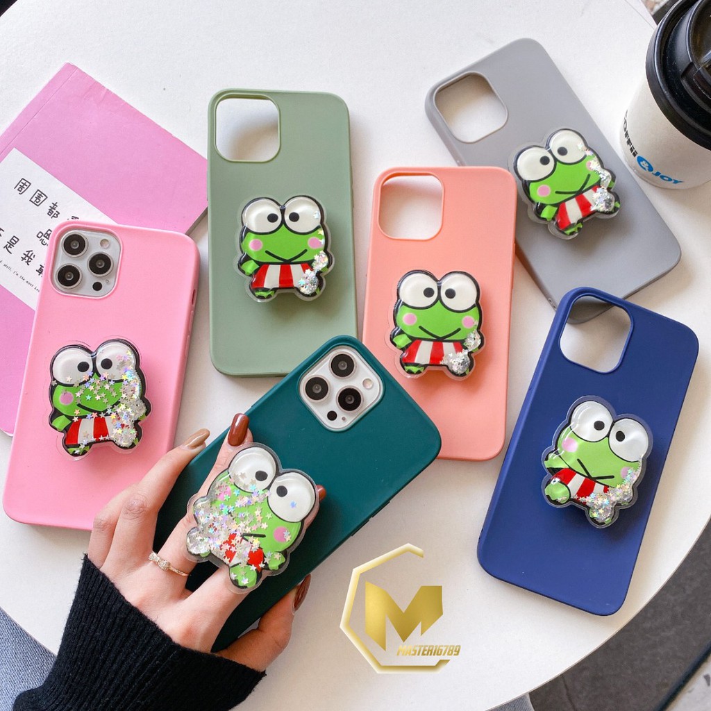 SOFTCASE POPSOCKET GLITTER CANDY VIVO Y30 Y50 Y30i Y70S Y20 Y20S Y12S iQOO 5 X50 PRO V20 SE MA607