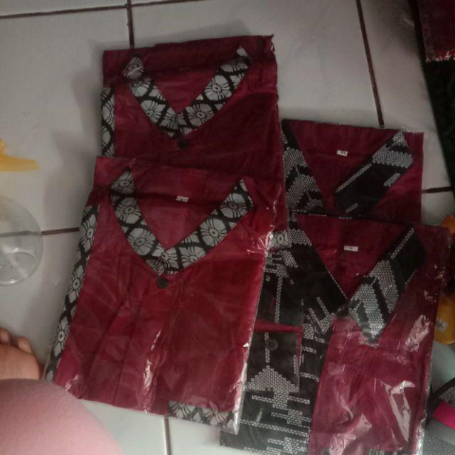 Bswart Batik Hrb026 Kenongo Kemeja Batik Kombinasi Katun Asta+prada