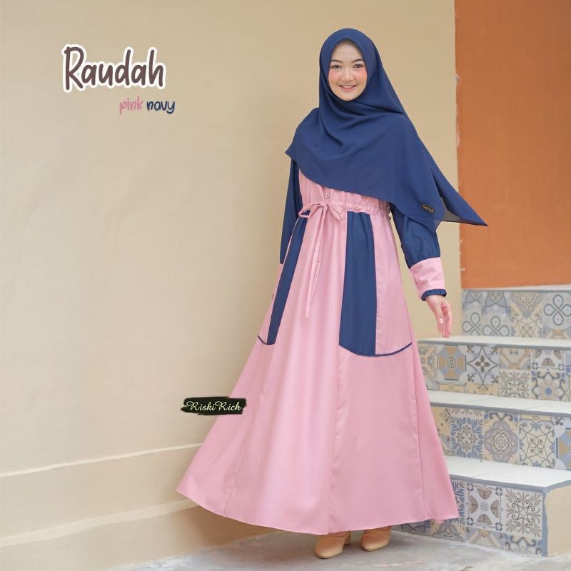 COD Raudah Gamis by Riski Rich official/ Riski rich Ori
