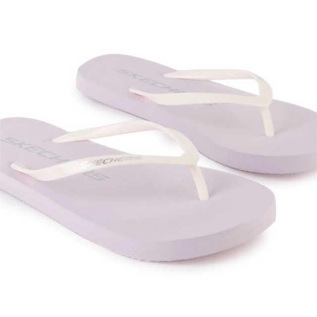 skechers sandals silver