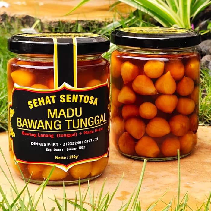 Madu Bawang Putih Tunggal Sehat Sentosa 250gr Madu Bawang Lanang 250 Gr Madu Bawang Tunggal Indonesia