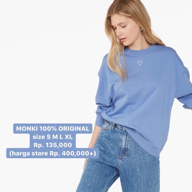 MONKI LOVE SWEATER