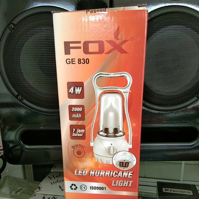 Lampu darutat LED FOX Ge 830 emergency / lampu fox ge 830 emergency/ lampu classik