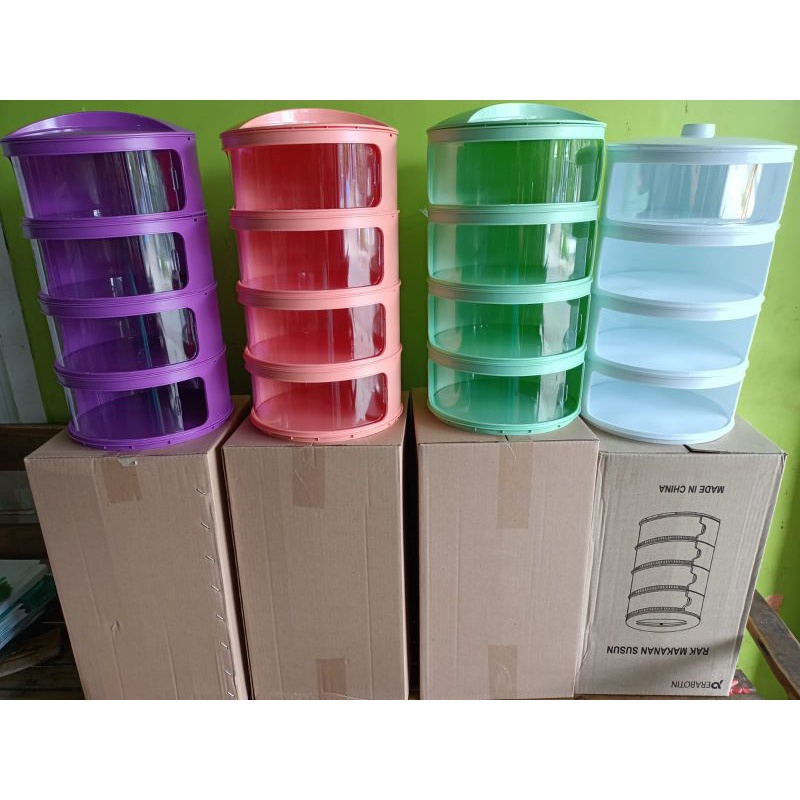 tudung saji import 4 susun