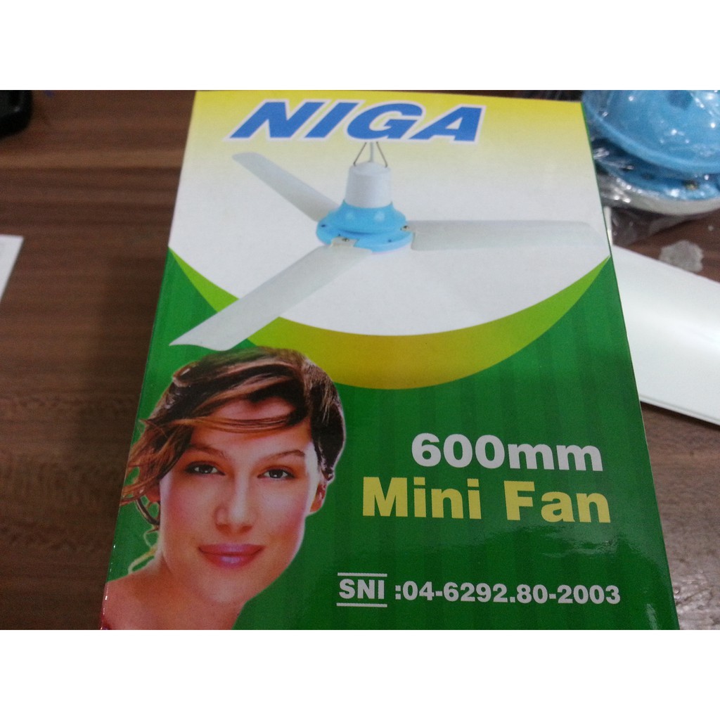 Niga MINI FAN 600mm 12W | Kipas Baling baling Kecil