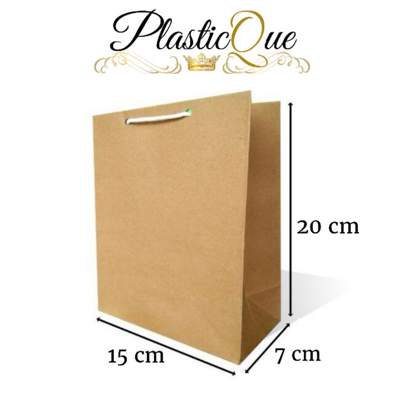 

Goodie Paper Bag Mini Paperbag Polos Coklat Kertas Cokelat 12Pcs 12 Pcs Tas Belanja Kado Souvenir Kertas Tali Kur Tenteng Craft Kraft Size 15cm 20cm 7cm 15x20x7 cm 15 x 20 x 7 cm Tebal