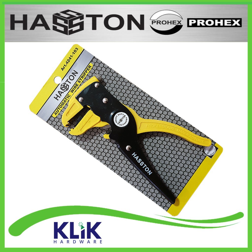 Hasston Prohex Tang Kupas Potong Kabel Otomatis Wire Stripper 2 Way Model F