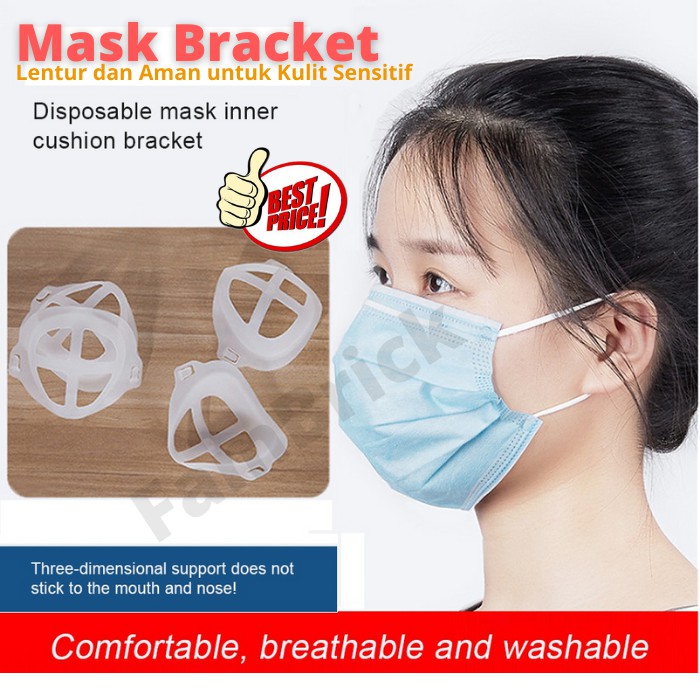 Bracket Masker / Mask Bracket / Penyanggah Masker Kain Medis Masker Kain / Non Medis ( READY STOK!)