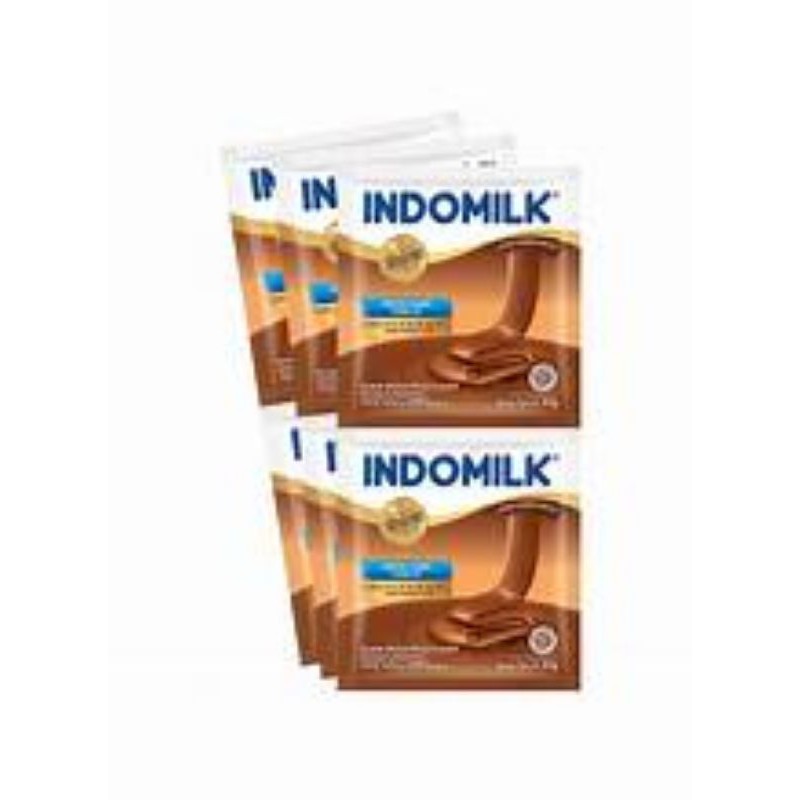 

[SALE] INDOMILK Kental Manis Krimer Cokelat Isi 6 Sachet