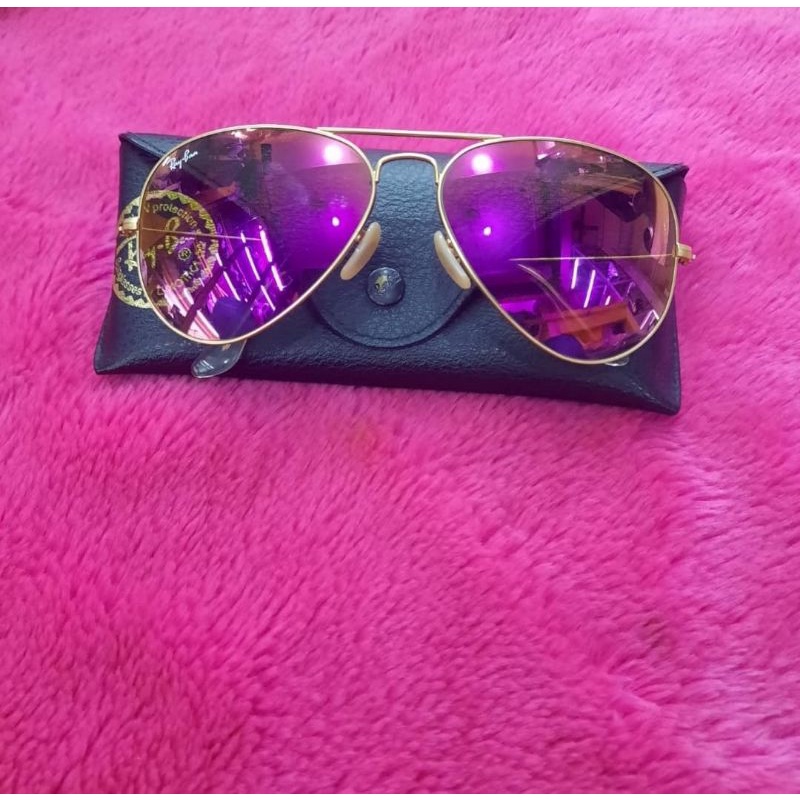 ray ban aviator large metal