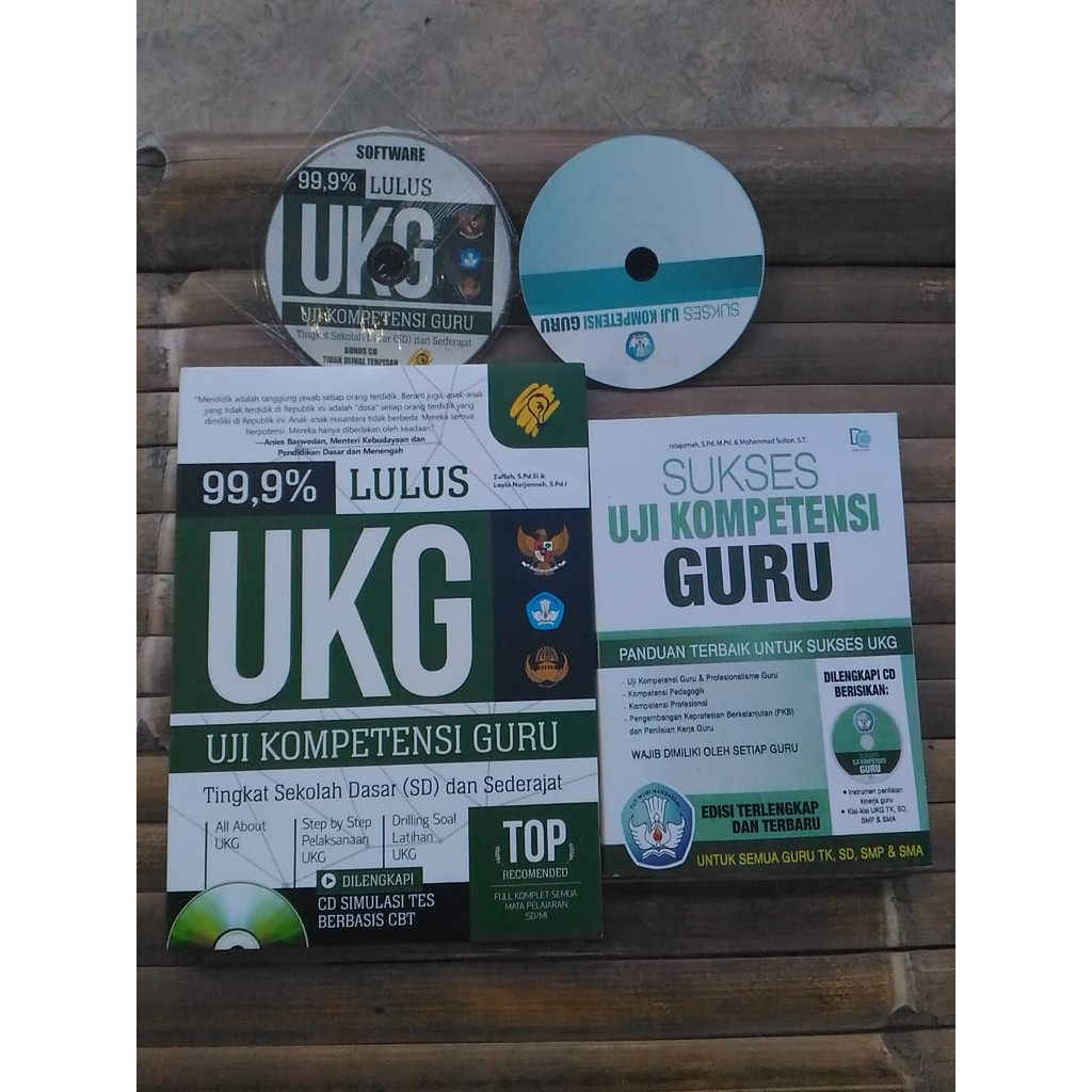 Paket Soal 99 Lulus Ukg Guru Sd Dan Sukses Ukg Bonus Cd Shopee Indonesia