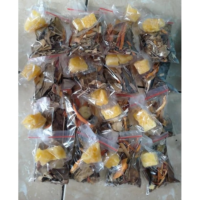 [REMPAH] Wedang Uwuh, Wedang Jaseruk Komplit Gula Batu - 1 Pack isi 10 Sachet - Detox Imunitas &amp; Stamina