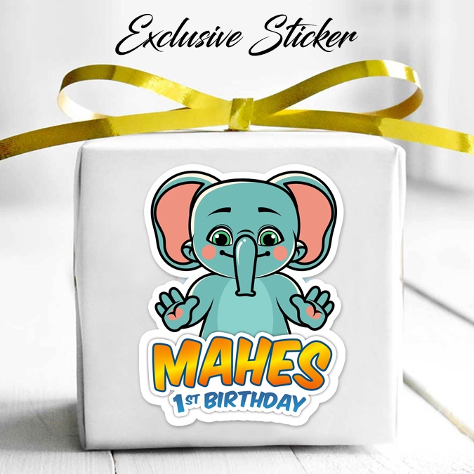 

50 STIKER / STICKER COCOMELON 2-14 ULANG TAHUN / ULTAH / BIRTHDAY