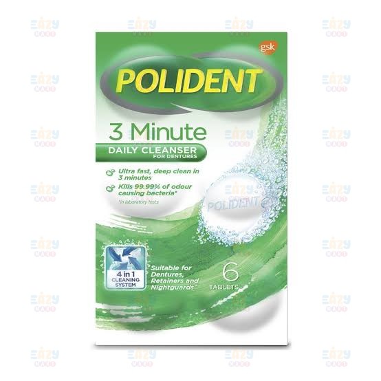 Polident Cleanser - Pembersih Gigi Palsu