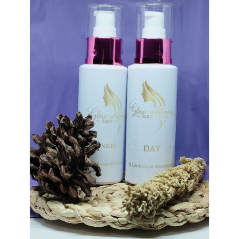 Hb Glow Whitening Siang dan Malam