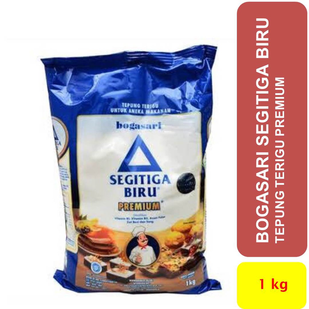

SEGITIGA BIRU Tepung Terigu Premium kemasan 1 kg