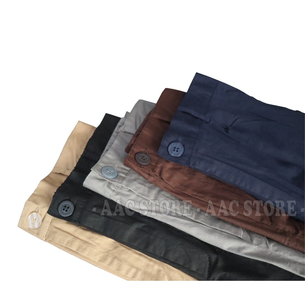 Celana Panjang Wanita Baggy Pants Katun Stretch Resleting / Celana Harem