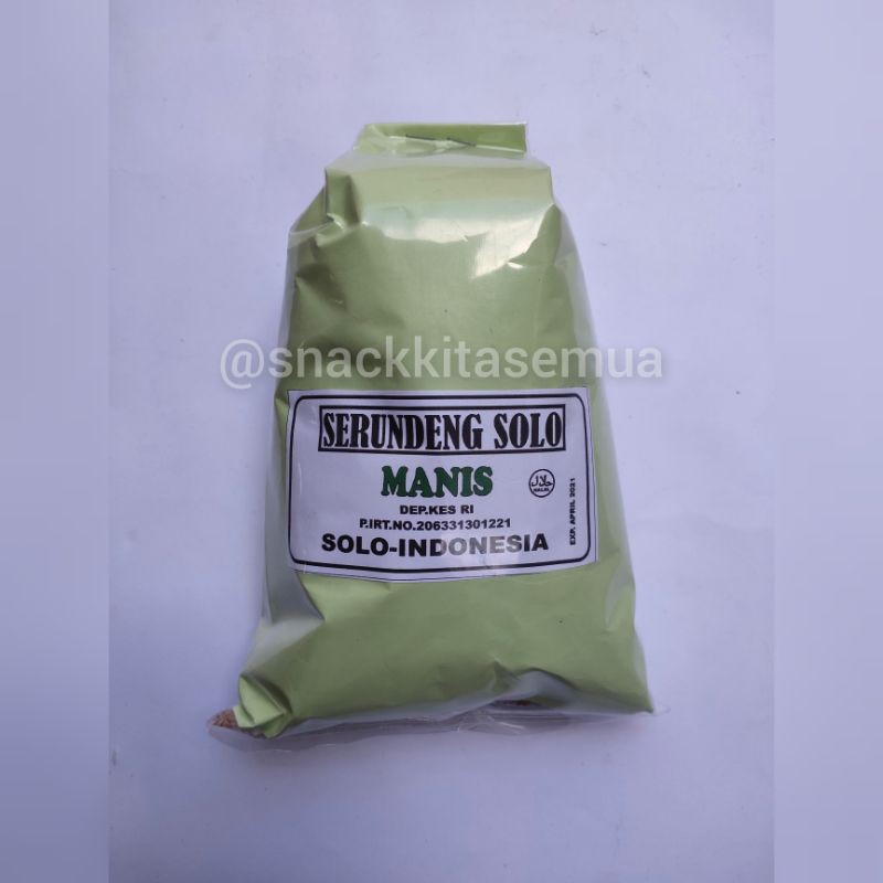 

Serundeng Solo rasa Manis