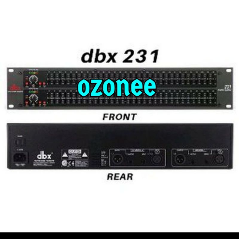 EQUALIZER DBX 231S DBX 231S EQ ORIGINAL