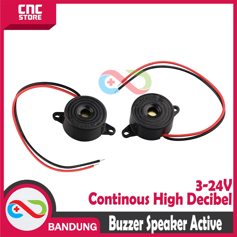 BUZZER SFM-20B HIGH DECIBEL DC3-24V CONTINUOS BUZZER 2312 ACTIVE