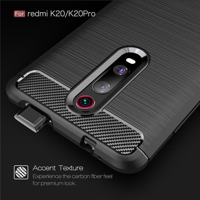 CASE SLIM FIT CARBON IPAKY XIAOMI REDMI K20 XIAOMI REDMI K20 PRO SOFTCASE - FA