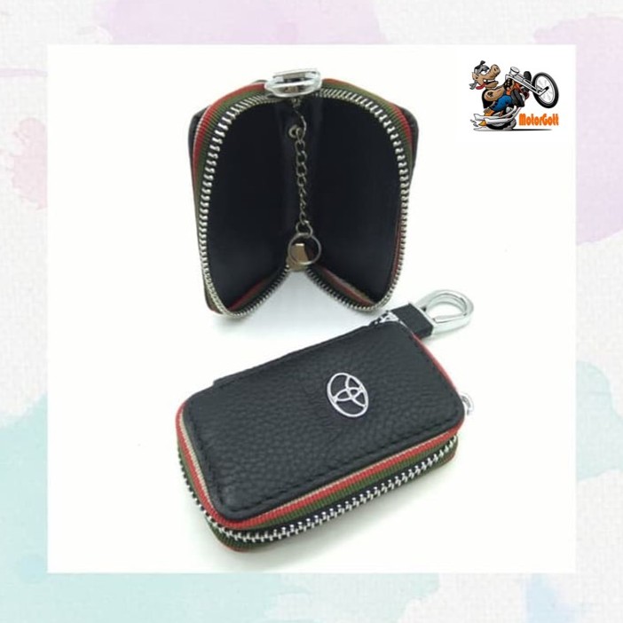 Dompet STNK Kulit Toyota - Dompet Mobil Toyota-Dompet Kulit Mobil
