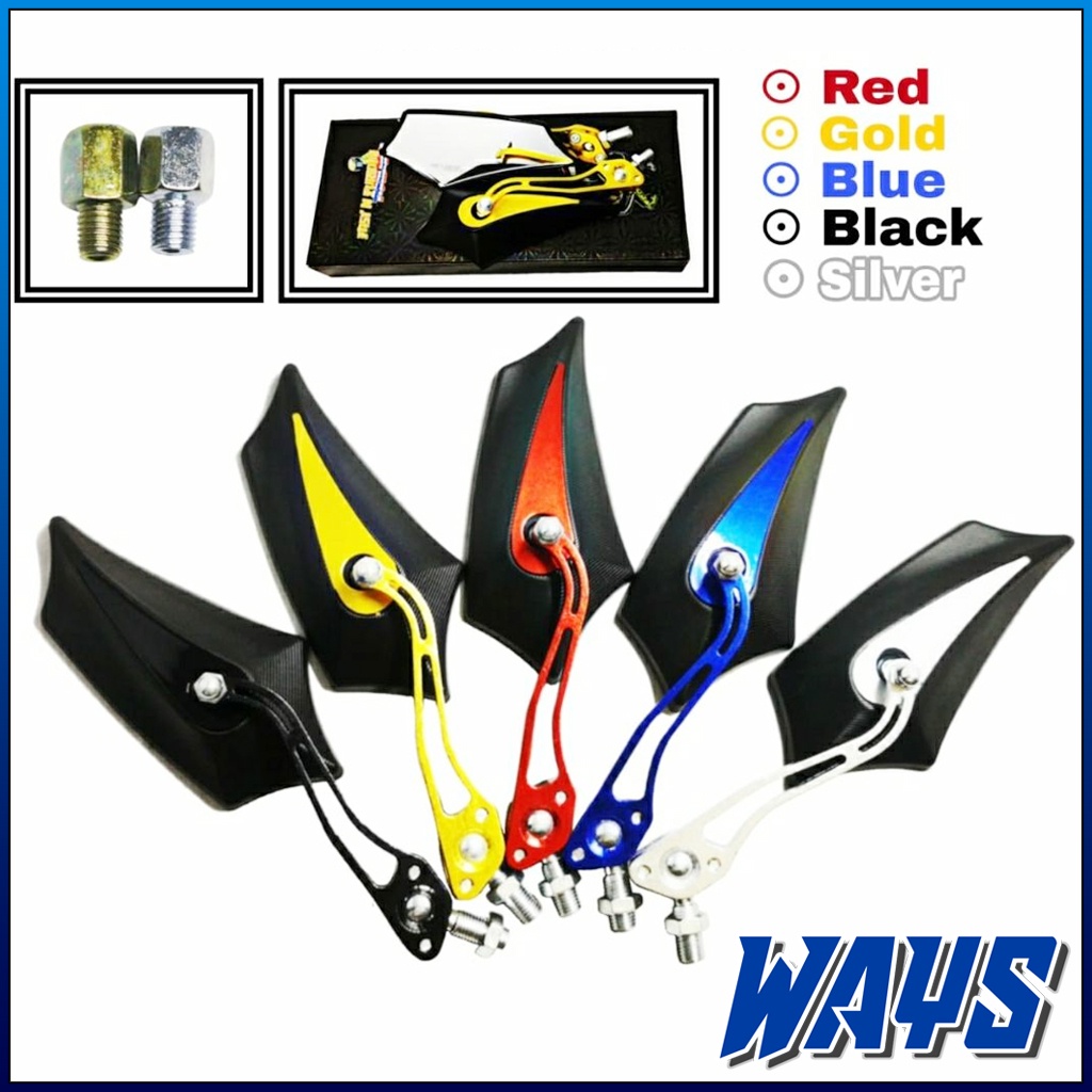 X036 | Spion Betman Batman Tomok Variasi Motor Supra 125 Mx King Mio Beat Vario Nmax CB 150R Vixion