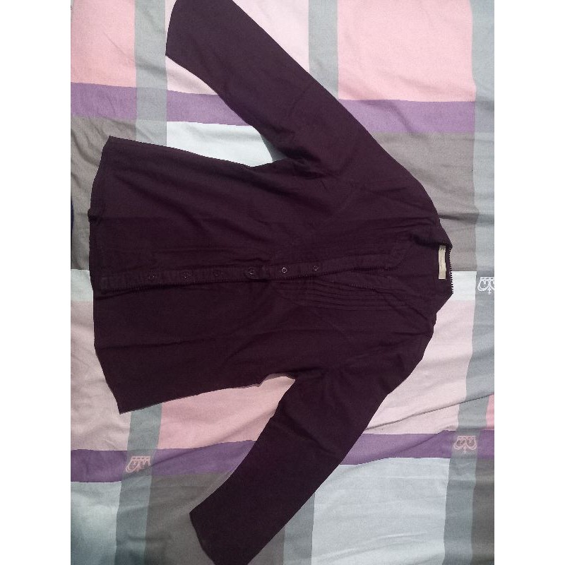 Preloved Kemeja Cole Ungu Tua