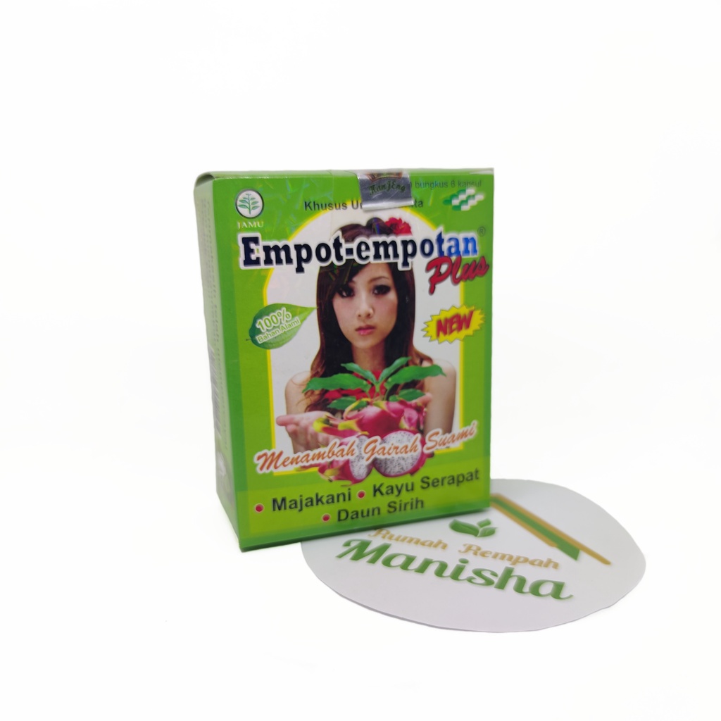 Kapsul Empot-Empotan Plus Majakani Keset Rapet Khusus Wanita  Isi 10 Sachet