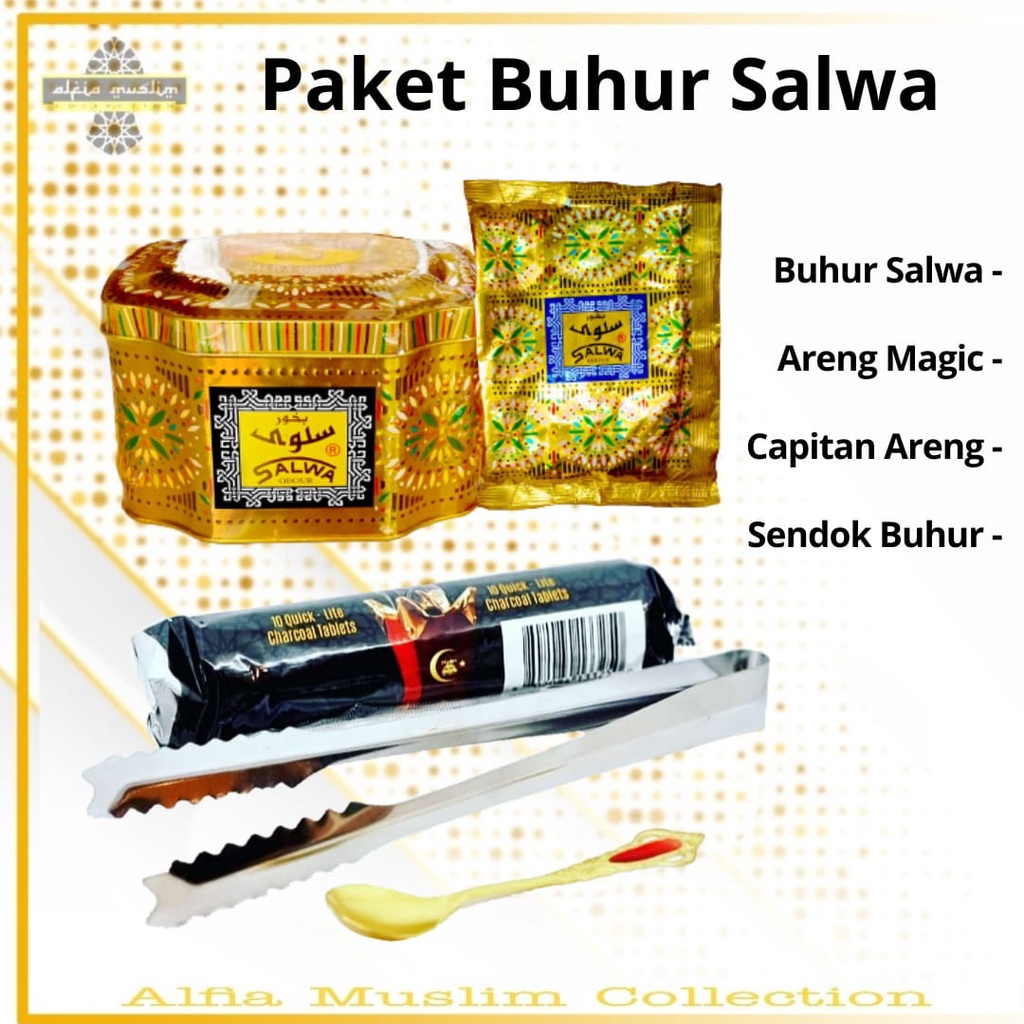 Buhur Salwa / Bukhur Salwa / Paket Buhur Salwa