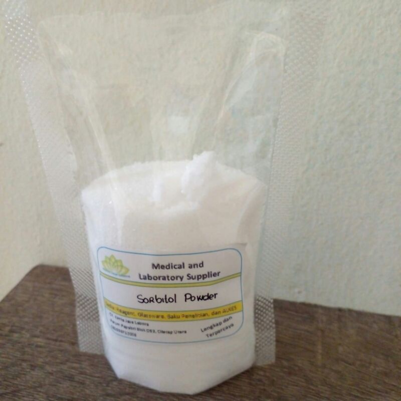 

Sorbitol Serbuk 100 gram dan 250 gram _Thickener Agent _Pemanis