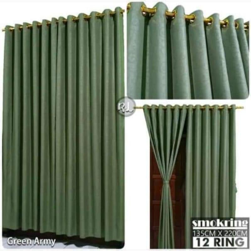 GORDEN PINTU lebar 135 cm, tinggi 230 - 235