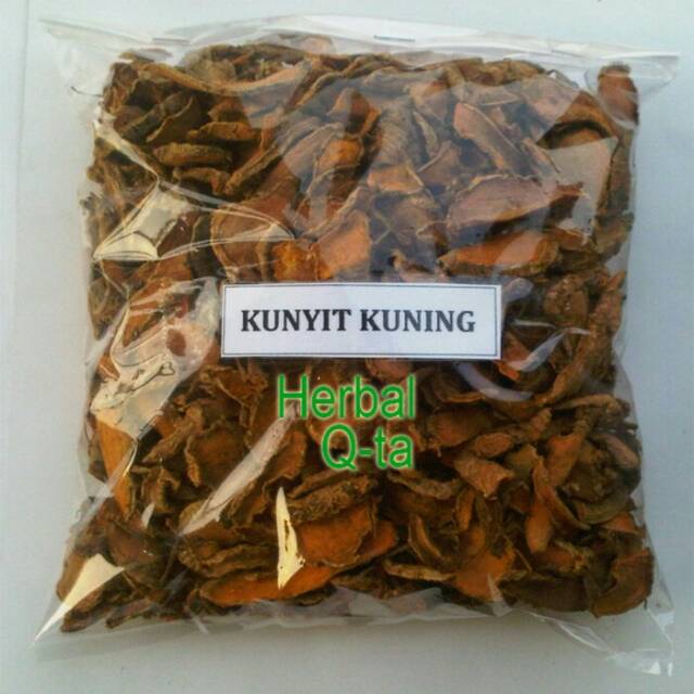 

Herbal kunyit Kunir Kuning Kering 500Gram