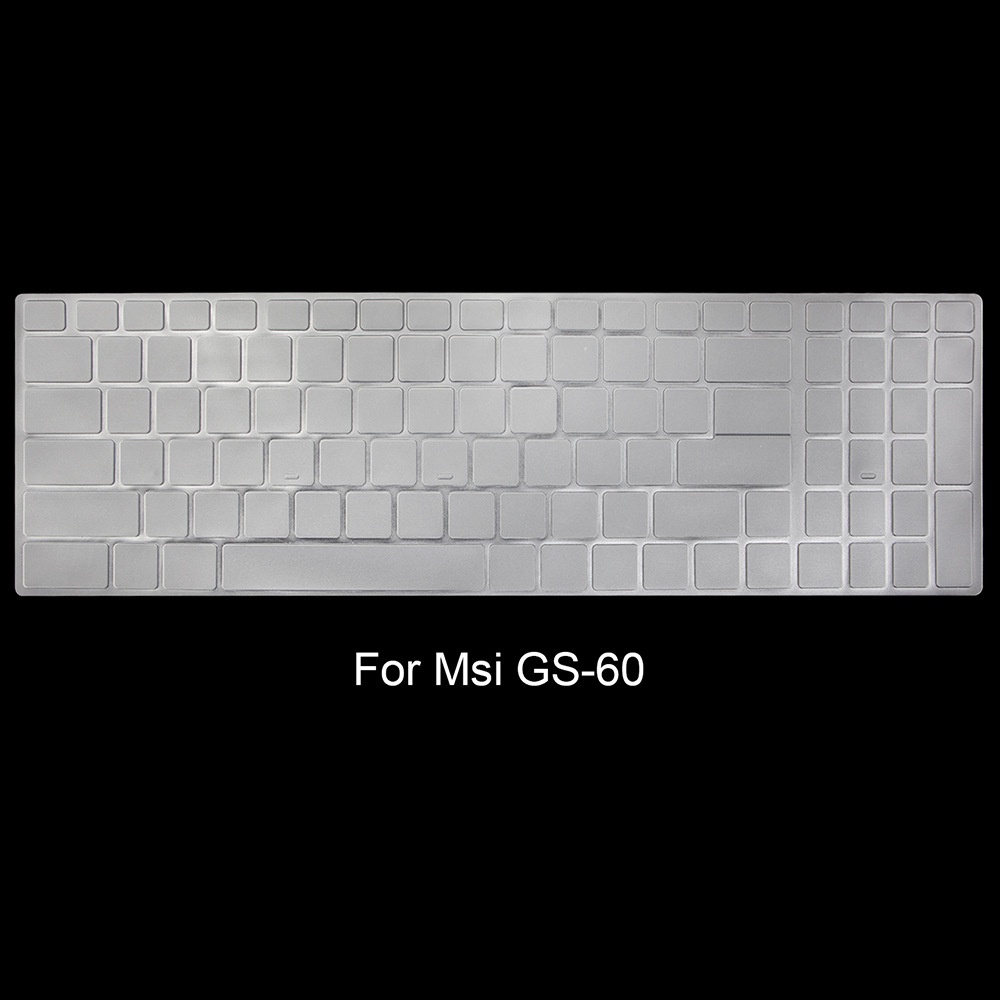 Msi Film Pelindung Keyboard Bahan TPU Untuk GS70 GS60 GE62 Pe70 GP62 Pe60 Gs63Vrge62 GP62 Pe70 GP62 Pe60 Gs62Gl3G7G3G62G3G3G62G3G62G3G7G3G3G62G3G63G3G63G7G3G3G62G3G3G63G3G3G7Getg3G62G62G67G3G3G62G3G3G3G62G3Gl62Gl62Gl6Gl6Gl6