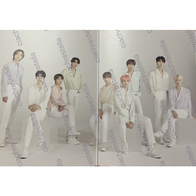 [READY INA] NATURE REPUBLIC X NCT 127 VITAPAIR C SERUM SHARING PHOTOBOOK POSTER CARD A4