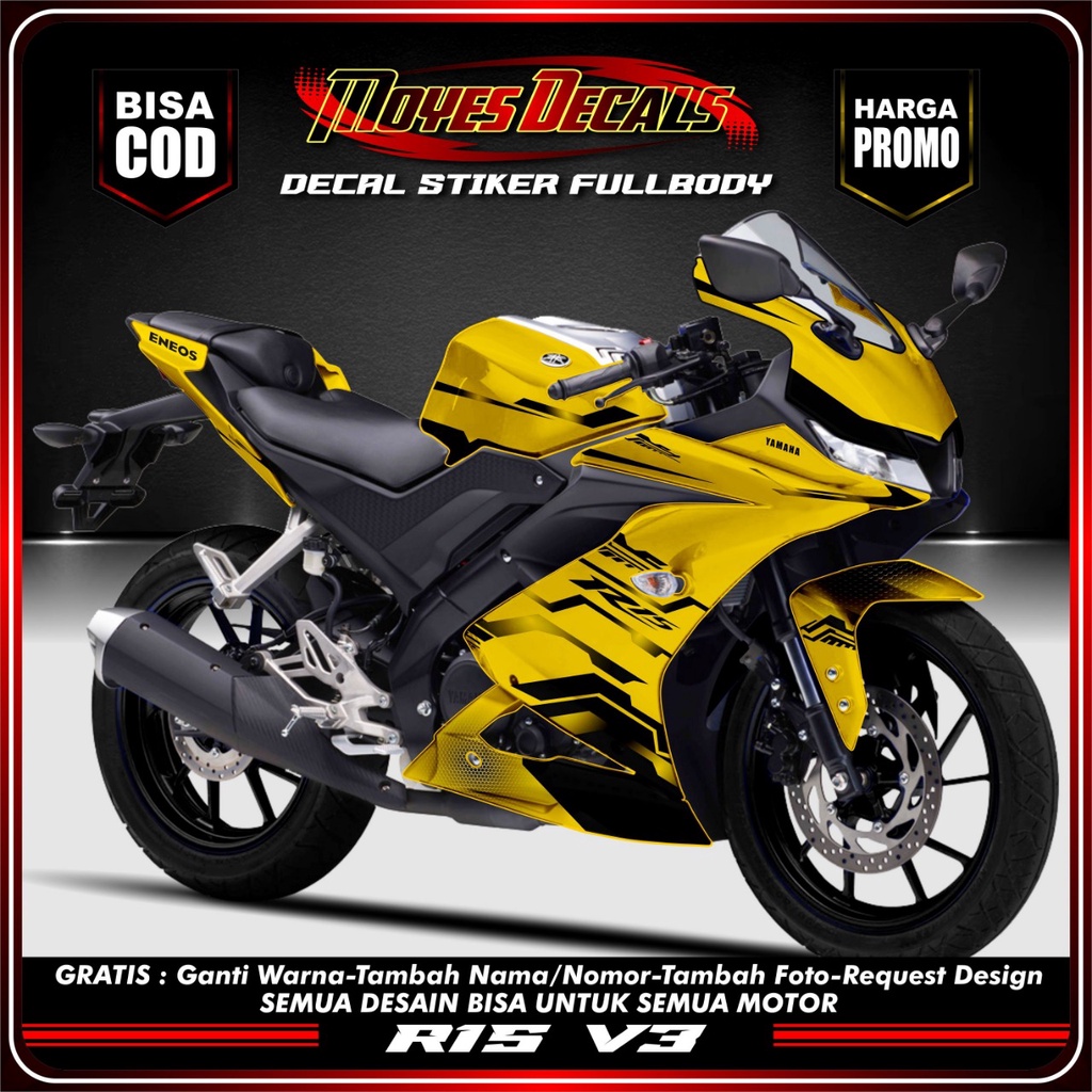 stiker r15 v3 decal stiker motor r15 v3 stiker r15 v3 full body stiker r15 v3 stiker yamaha r15 v3 s