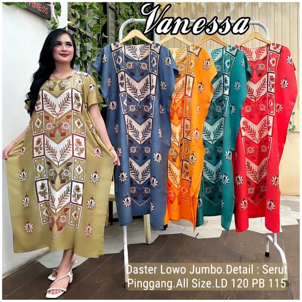 BATIK WANITA DASTER LOWO KELELAWAR KAFTAN RAYON JUMBO MURAH BIG SIZE XXL ( SULTAN RATU KUPU PUTRI BALI VANESSA KIMORA LALA ) KEKINIAN BUMIL SERUT DEPAN MURAH ADEM-Ds LOWO VANESSA