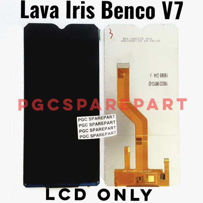 ⭐⭐⭐⭐⭐ Original OEM LCD Lava Iris Benco V7 - Lavairis LCD Only SAJA