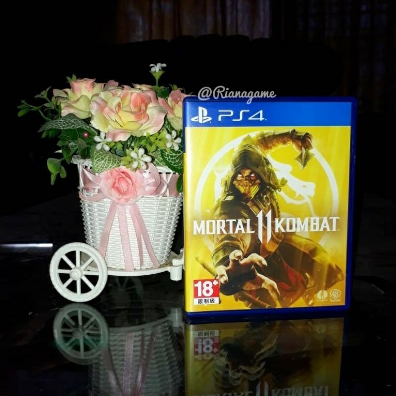 BD PS4 Kaset PS4 Mortal Kombat 11 MK XI Game CD PS 4 Bekas Second Mulus