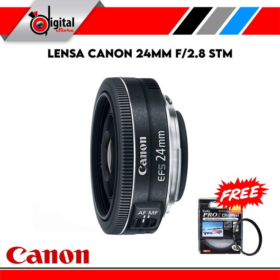 Canon EF-S 24mm f/2.8 STM / Lensa Canon 24mm F2.8 STM