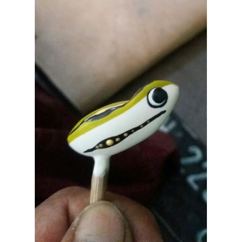 molding/ cetakan soft frog ukuran 4cm hook 2/0