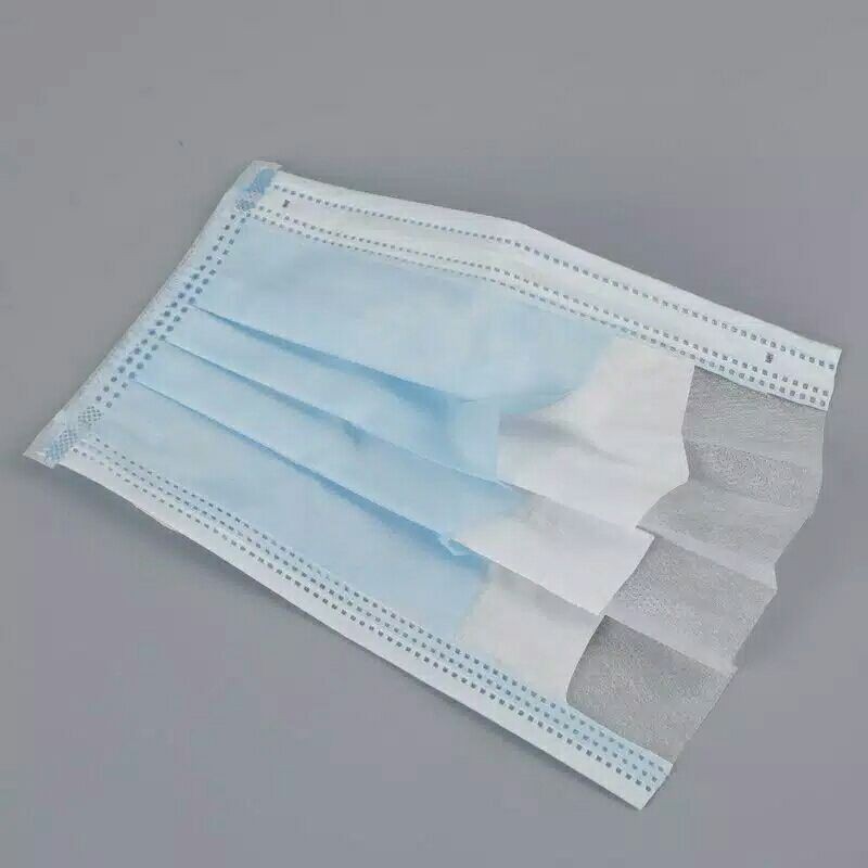MASKER MEDIS EARLOP 3PLY SATUAN/ECER