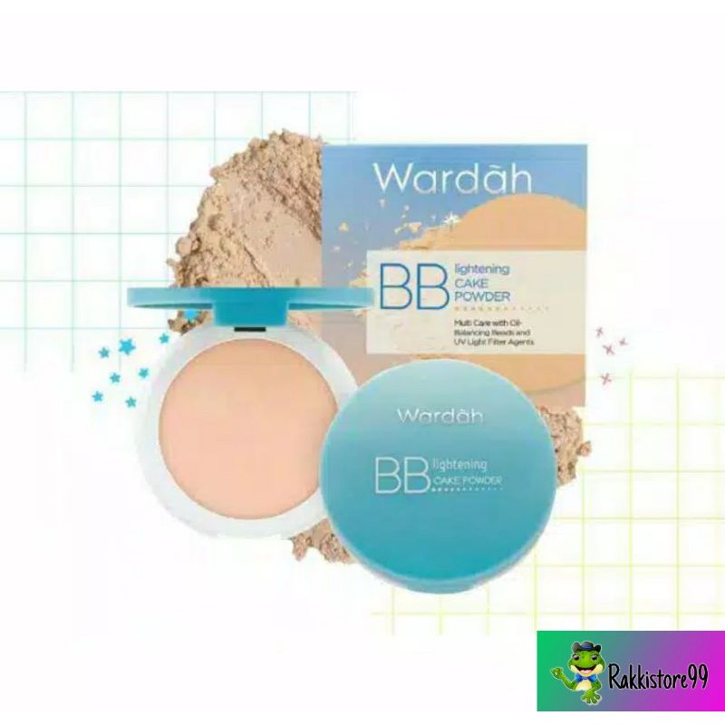 ❣️Rakkistore99❣️Wardah Refill Lightening BB Cake Powder 11g (100% Original)