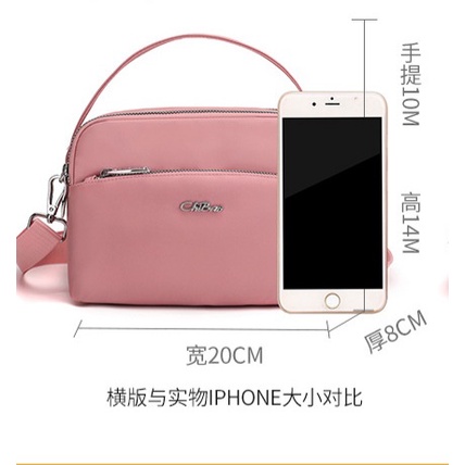 YoyoBrand - Tas selempang CHIBAO 00462 tas original import wanita selempang nilon waterproof tas wanita