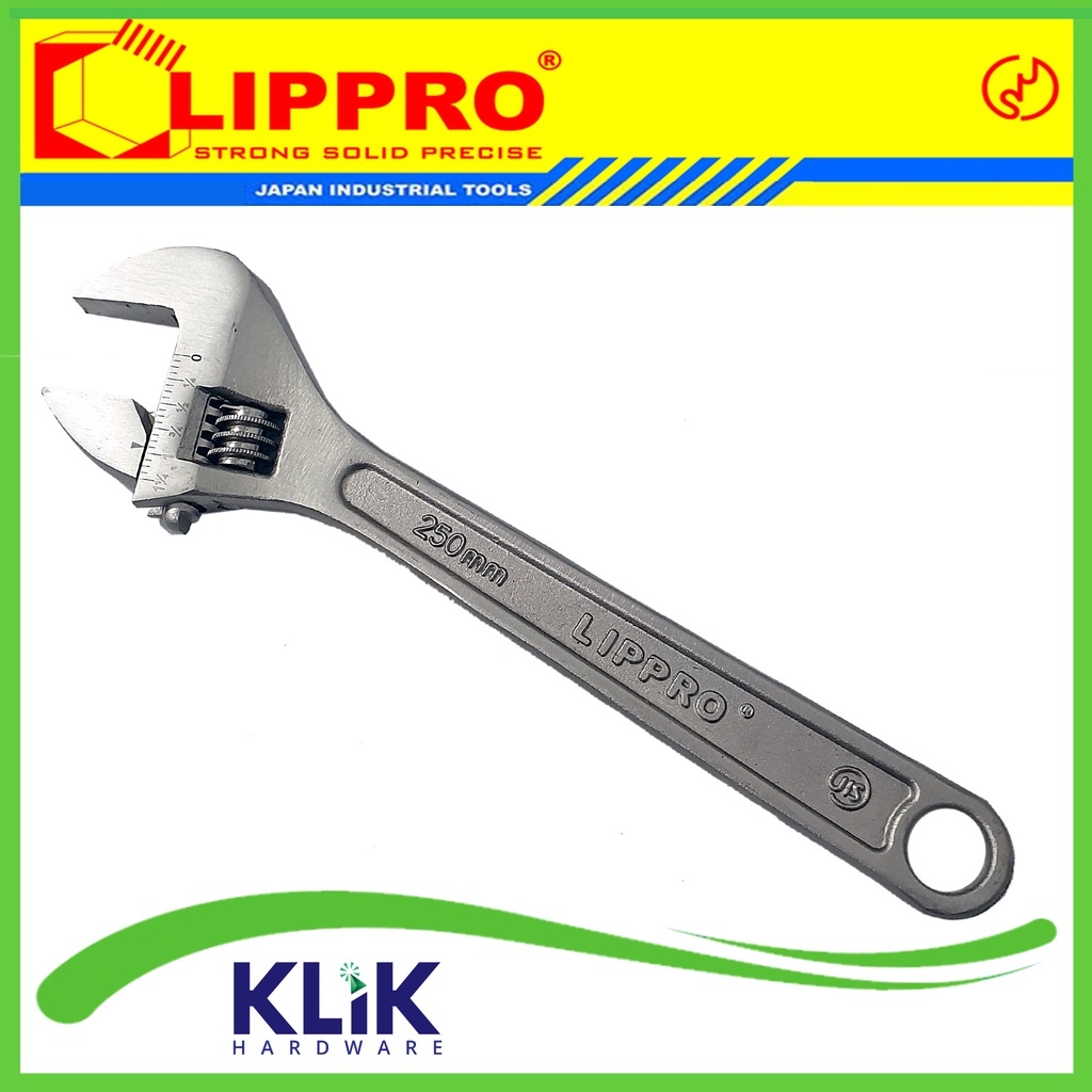 Lippro Kunci Inggris 10 Inch - Adjustable Wrench Heavy Duty