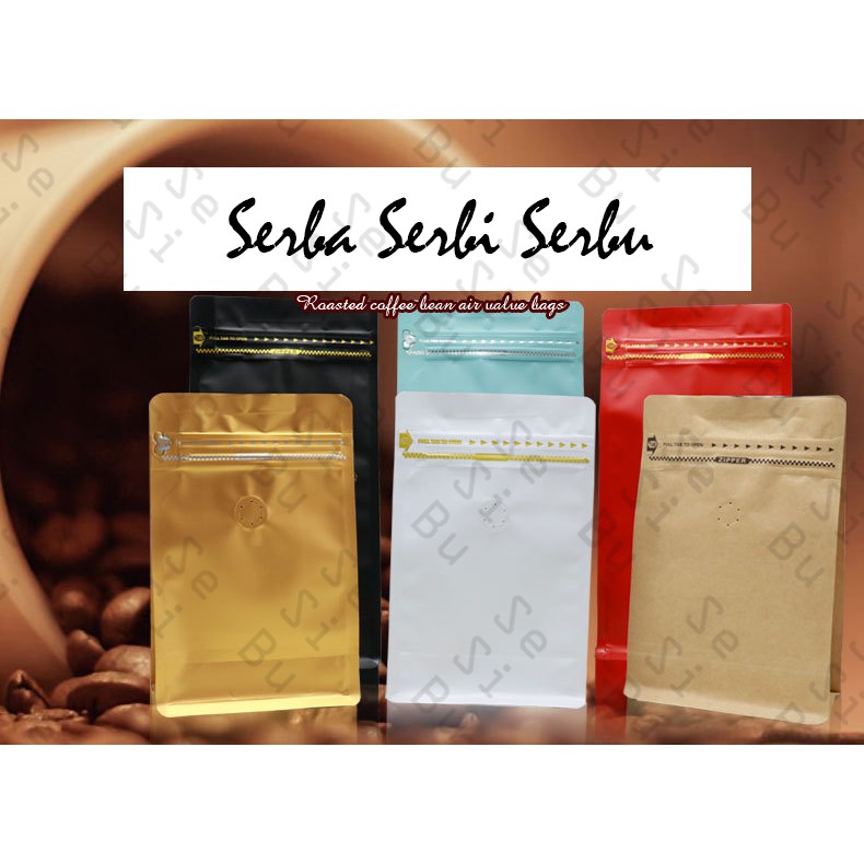 Kode VK Packaging Kopi Bahan Kertas Valve