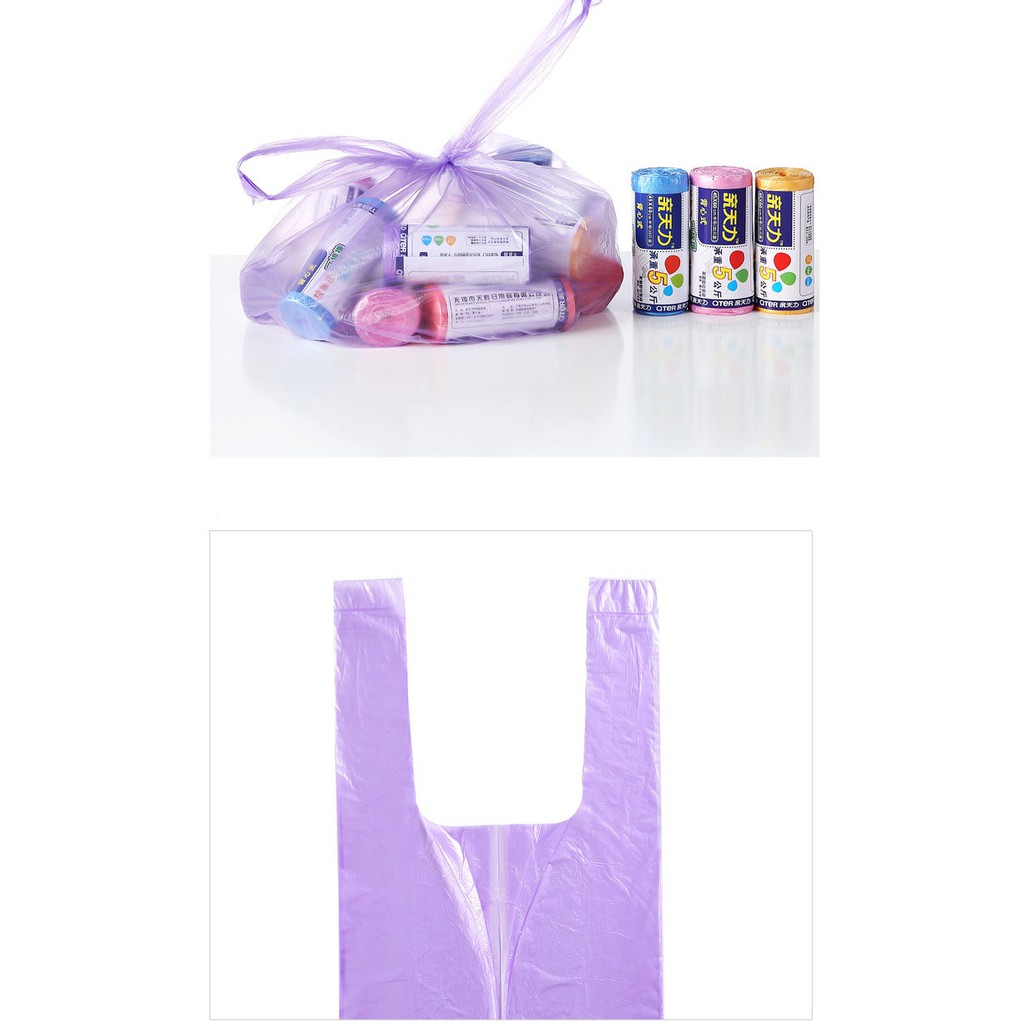 BD-003 Kantong Plastik Sampah Gulung Isi 30 lembar uk.45*60 cm