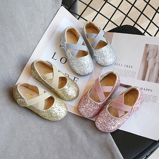 babyfit PERINNA glitter shoes  sepatu pesta  flat shoes  anak 