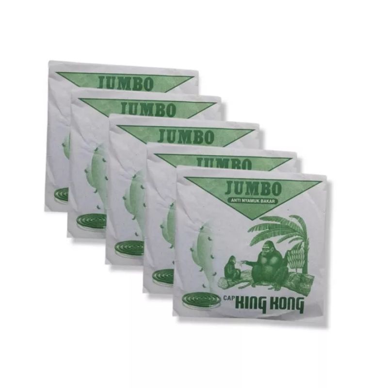 KINGKONG Obat Nyamuk Bakar JUMBO Isi 5 amplop
